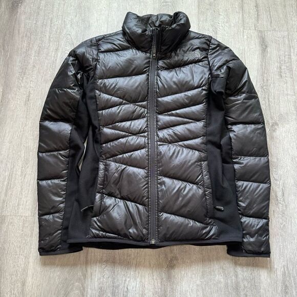The North Face 600 Fill Goose Down Women’s Puffer Jacket Size Small Black - Picture 1 of 6